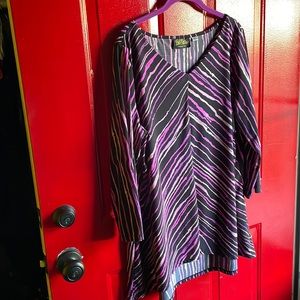 Bob Mackie wearable art shirt